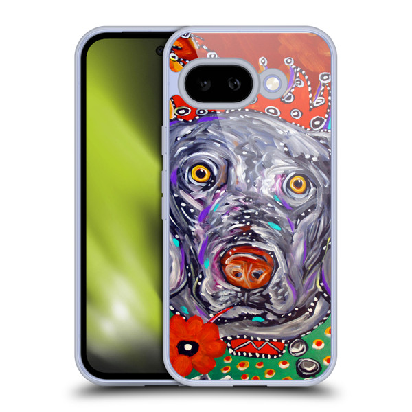Mad Dog Art Gallery Dogs Jester Soft Gel Case for Google Pixel 9A