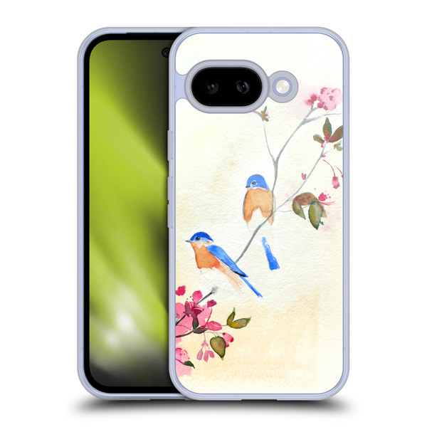 Mai Autumn Birds Blossoms Soft Gel Case for Google Pixel 9A