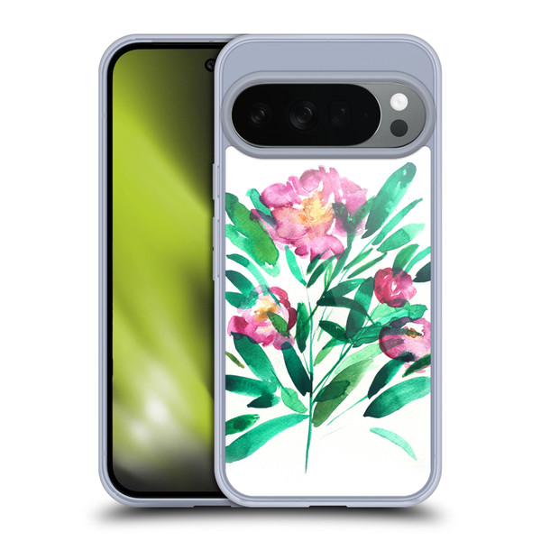 Mai Autumn Floral Blooms Peonies Soft Gel Case for Google Pixel 10