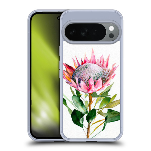 Mai Autumn Floral Blooms Protea Soft Gel Case for Google Pixel 10