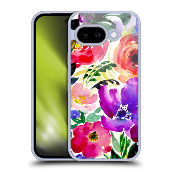 Mai Autumn Floral Garden Bloom Soft Gel Case for Google Pixel 9A