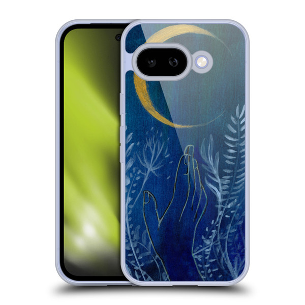 Mai Autumn Space And Sky Flower Moon Soft Gel Case for Google Pixel 9A