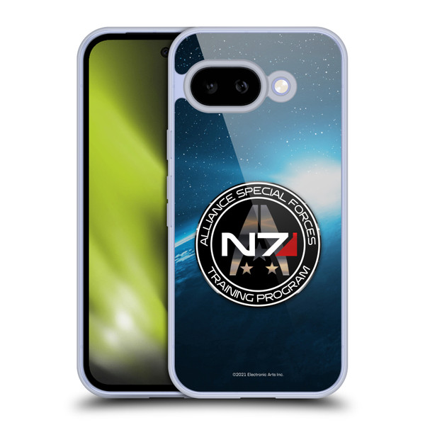 EA Bioware Mass Effect 3 Badges And Logos N7 Training Program Soft Gel Case for Google Pixel 9A