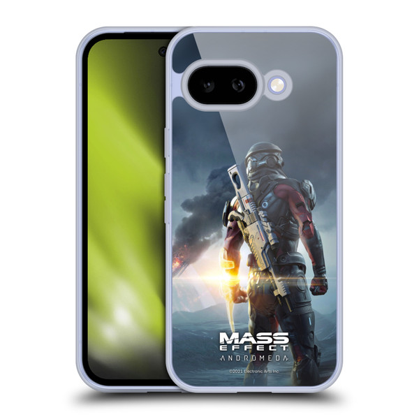 EA Bioware Mass Effect Andromeda Graphics Key Art Super Deluxe 2017 Soft Gel Case for Google Pixel 9A