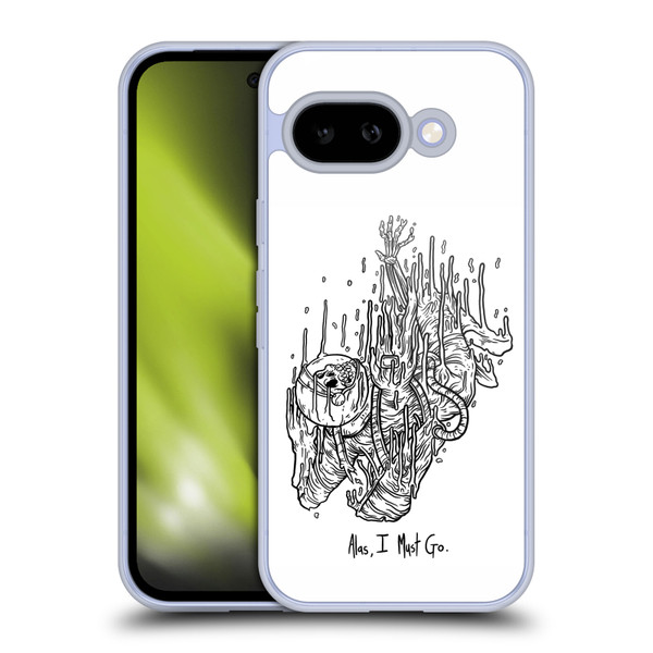 Matt Bailey Art Alas I Must Go Soft Gel Case for Google Pixel 9A