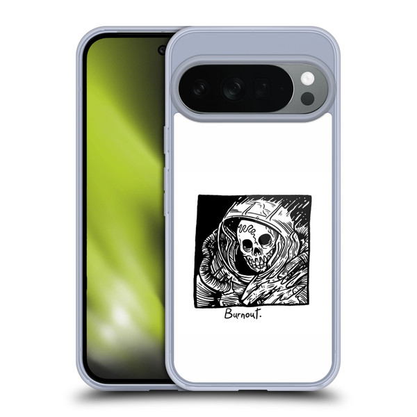 Matt Bailey Skull Burnout Soft Gel Case for Google Pixel 10