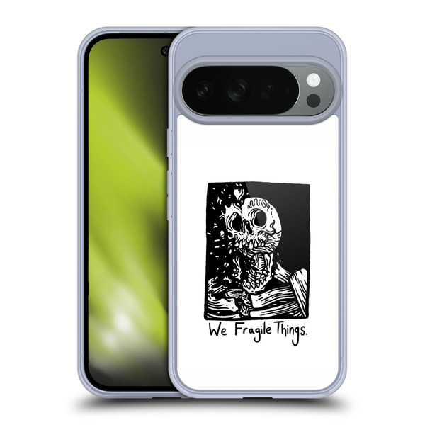 Matt Bailey Skull We Fragile Things Soft Gel Case for Google Pixel 10
