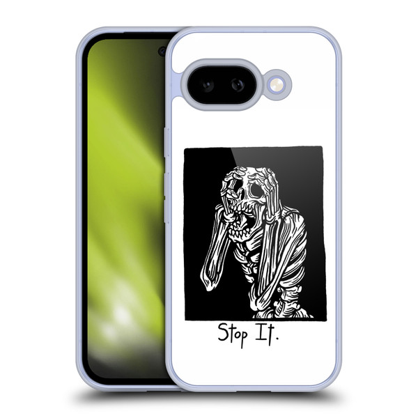 Matt Bailey Skull Stop It Soft Gel Case for Google Pixel 9A