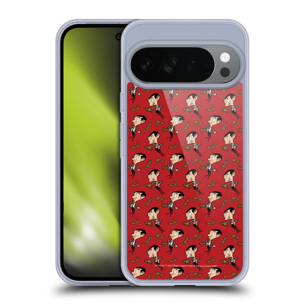 Mr. Bean: The Animated Series Graphic Art Teddy Pattern Soft Gel Case for Google Pixel 10