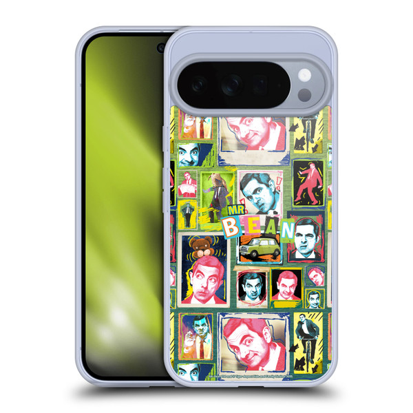 Mr. Bean Graphic Art Collage Soft Gel Case for Google Pixel 10 Pro XL