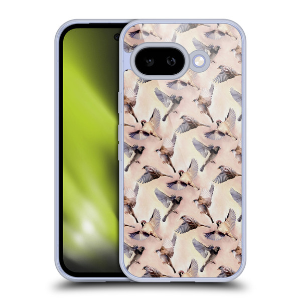 Micklyn Le Feuvre Animals Sparrow Flight Soft Gel Case for Google Pixel 9A