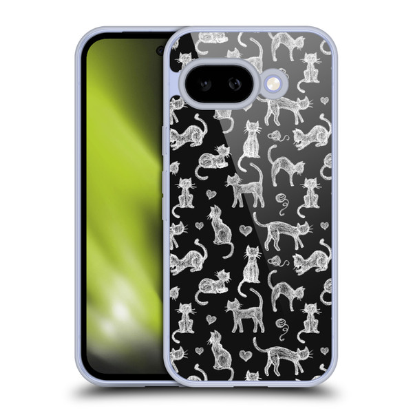 Micklyn Le Feuvre Animals Teachers Pet Chalkboard Cats Soft Gel Case for Google Pixel 9A