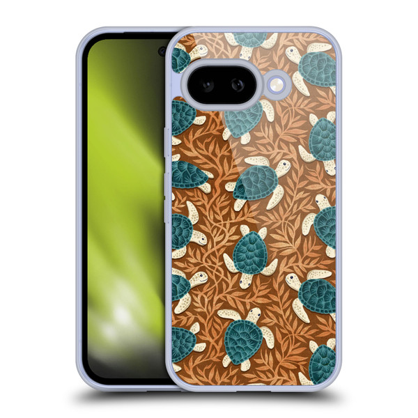 Micklyn Le Feuvre Flora And Fauna Tiny Turtle Treasures Soft Gel Case for Google Pixel 9A