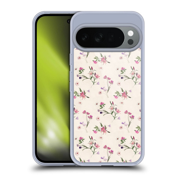 Micklyn Le Feuvre Florals Scattered Soft Gel Case for Google Pixel 10