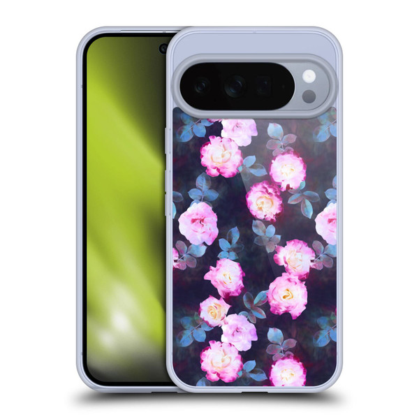 Micklyn Le Feuvre Florals 2 Twilight Roses Soft Gel Case for Google Pixel 10 Pro XL