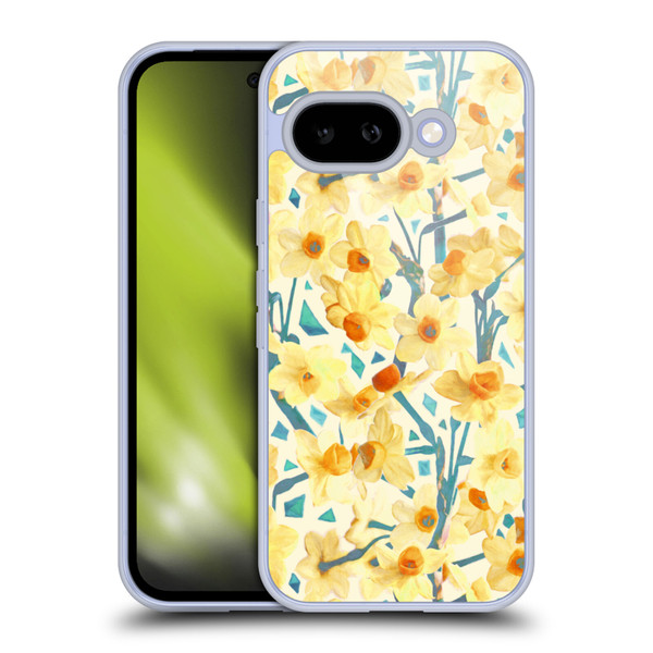 Micklyn Le Feuvre Florals 2 Yellow Jonquils Soft Gel Case for Google Pixel 9A