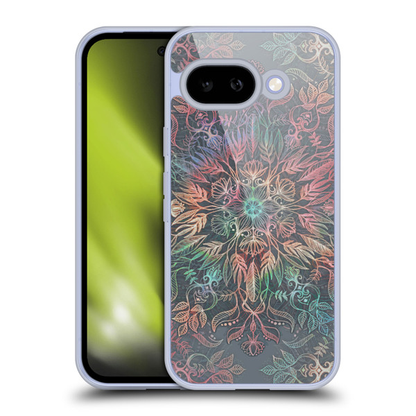 Micklyn Le Feuvre Floral Patterns Winter Sunset Mandala Soft Gel Case for Google Pixel 9A