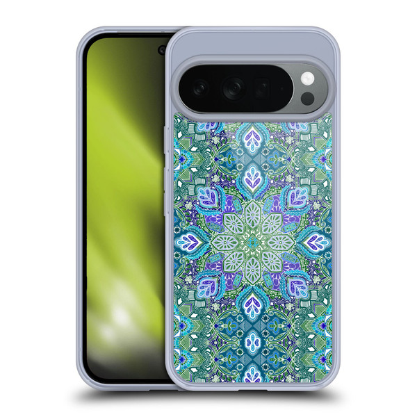 Micklyn Le Feuvre Mandala Peacock Summer Soft Gel Case for Google Pixel 10