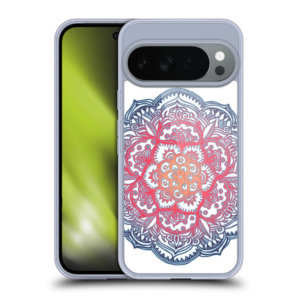 Micklyn Le Feuvre Mandala 3 Radiant Medallion Doodle Soft Gel Case for Google Pixel 10
