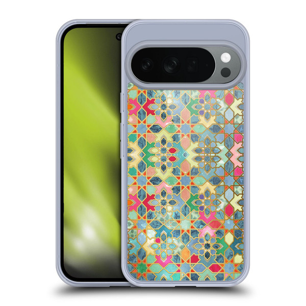 Micklyn Le Feuvre Moroccan Gilt and Glory Soft Gel Case for Google Pixel 10