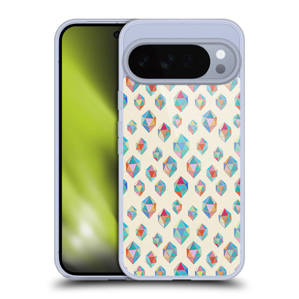 Micklyn Le Feuvre Patterns Floating Gems Soft Gel Case for Google Pixel 10 Pro XL