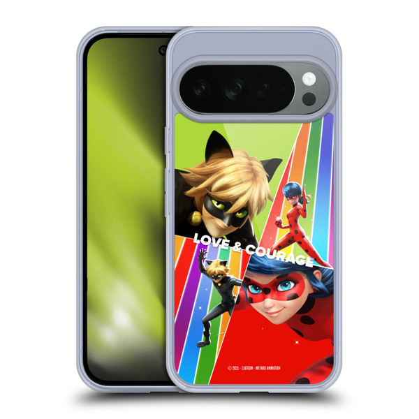 Miraculous Ladybug Graphics Love & Courage Soft Gel Case for Google Pixel 10