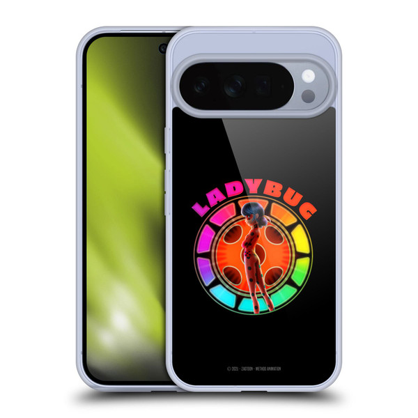Miraculous Ladybug Graphics Rainbow Soft Gel Case for Google Pixel 10 Pro XL