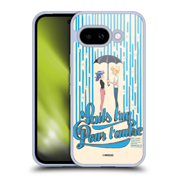 Miraculous Ladybug Sketches Made For Each Other Soft Gel Case for Google Pixel 9A