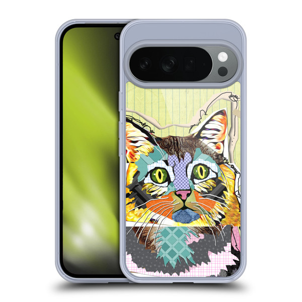 Michel Keck Animal Collage Cat Soft Gel Case for Google Pixel 10