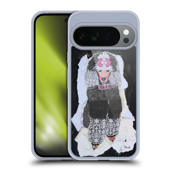Michel Keck Animal Collage Poodle Soft Gel Case for Google Pixel 10