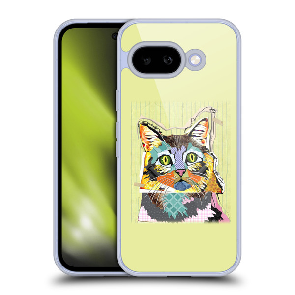 Michel Keck Animal Collage Cat Soft Gel Case for Google Pixel 9A