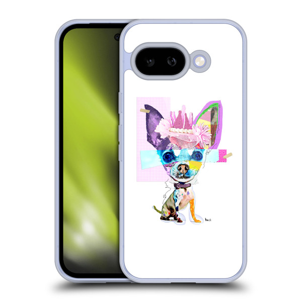 Michel Keck Animal Collage Chihuahua Soft Gel Case for Google Pixel 9A