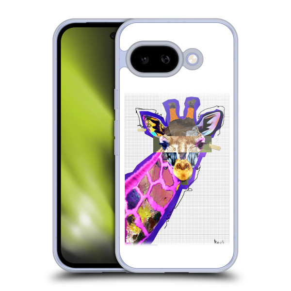 Michel Keck Animal Collage Giraffe Soft Gel Case for Google Pixel 9A