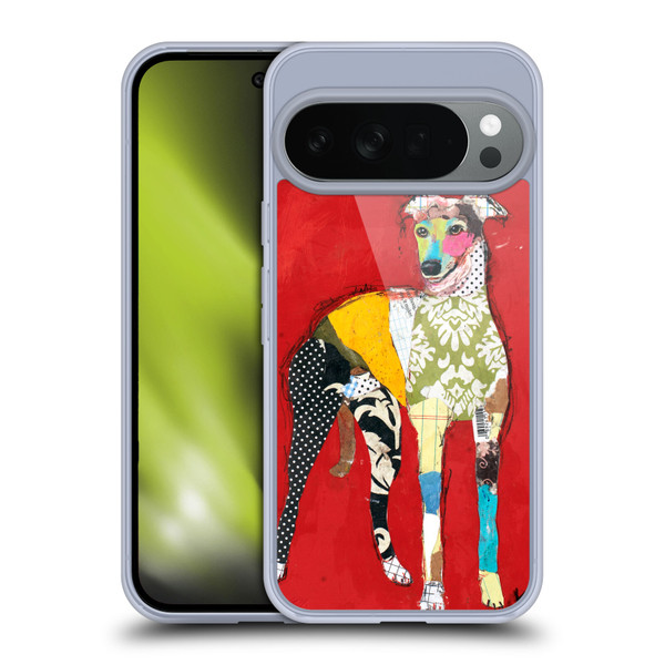 Michel Keck Dogs 2 Greyhound Soft Gel Case for Google Pixel 10