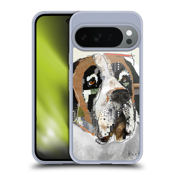 Michel Keck Dogs 2 Saint Bernard Soft Gel Case for Google Pixel 10