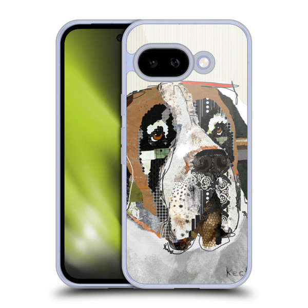 Michel Keck Dogs 2 Saint Bernard Soft Gel Case for Google Pixel 9A