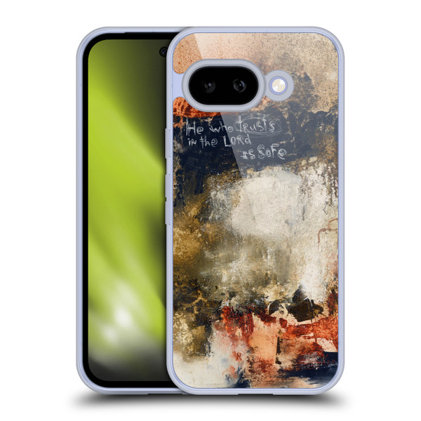 Michel Keck Religious Abstract Proverbs Soft Gel Case for Google Pixel 9A