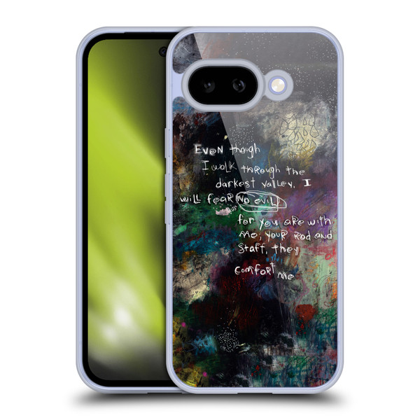 Michel Keck Religious Abstract Psalm 4 Soft Gel Case for Google Pixel 9A