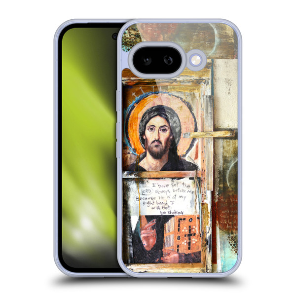 Michel Keck Religious Abstract Psalm Soft Gel Case for Google Pixel 9A