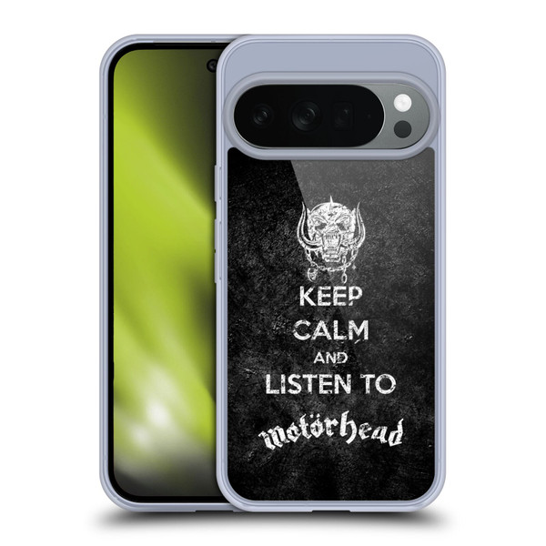 Motorhead Key Art Keep Calm Soft Gel Case for Google Pixel 10