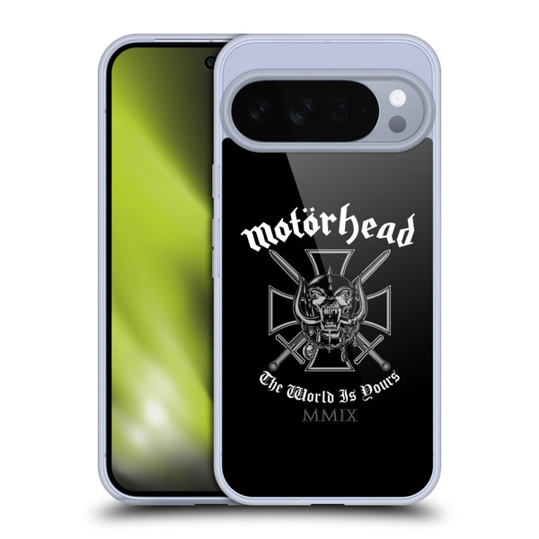Motorhead Logo The World Is Yours Soft Gel Case for Google Pixel 10 Pro XL