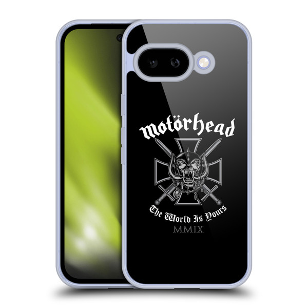 Motorhead Logo The World Is Yours Soft Gel Case for Google Pixel 9A