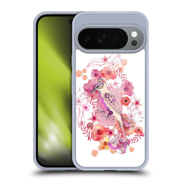 Monika Strigel Animals And Flowers Bird Soft Gel Case for Google Pixel 10