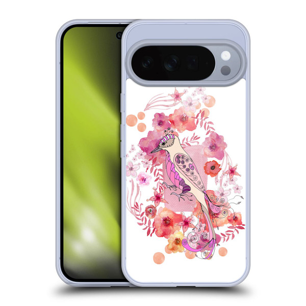 Monika Strigel Animals And Flowers Bird Soft Gel Case for Google Pixel 10 Pro XL