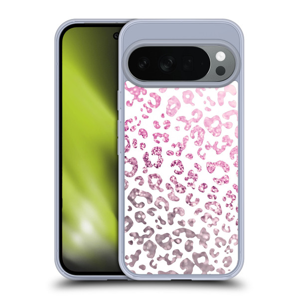 Monika Strigel Animal Print Glitter Pink Soft Gel Case for Google Pixel 10