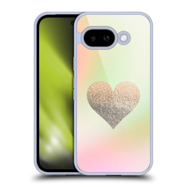 Monika Strigel Dreamland Gold Heart Soft Gel Case for Google Pixel 9A