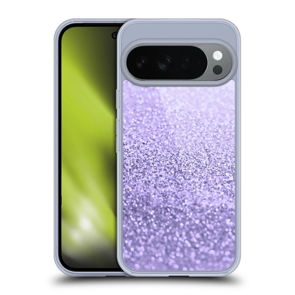 Monika Strigel Glitter Collection Sweet Lavender Soft Gel Case for Google Pixel 10