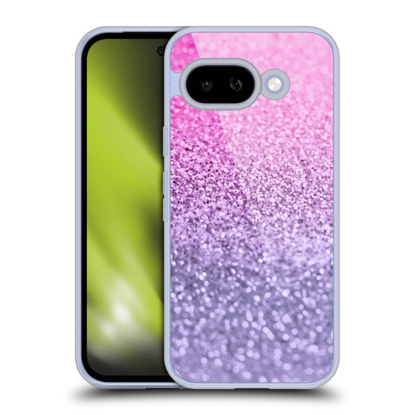 Monika Strigel Glitter Collection Lavender Pink Soft Gel Case for Google Pixel 9A