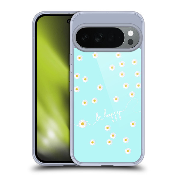 Monika Strigel Happy Daisy Aqua Soft Gel Case for Google Pixel 10
