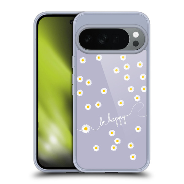 Monika Strigel Happy Daisy Lavender Soft Gel Case for Google Pixel 10